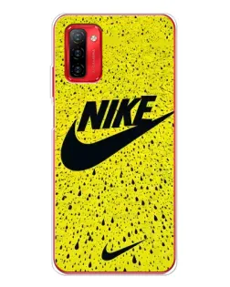 Чохол для Ulefone Note 12P з картинкою «Жовтий текстурний Nike»
