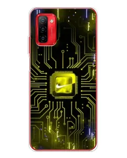 Чохол для Ulefone Note 12P з картинкою «Nike — золота іскра»