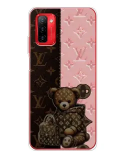 Чохол для Ulefone Note 12P з картинкою «Ведмедик у стилі LV»