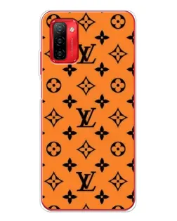 Чохол для Ulefone Note 12P з картинкою «Помаранчевий стиль LV»