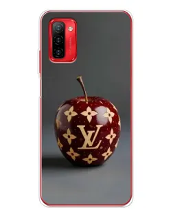 Чохол для Ulefone Note 12P з картинкою «Червоне яблуко LV»