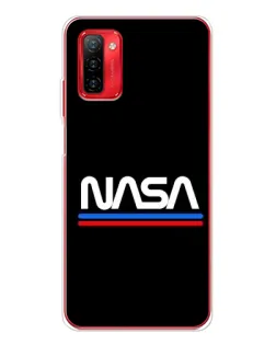 Чохол для Ulefone Note 12P з картинкою «NASA — класика Red Blue»