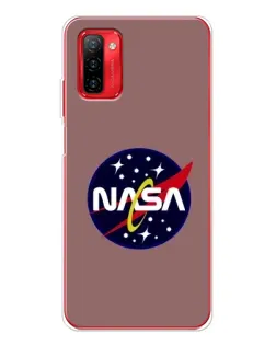 Чохол для Ulefone Note 12P з картинкою «NASA — ретро космос»