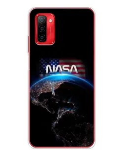 Чохол для Ulefone Note 12P з картинкою «Земля з космосу NASA»