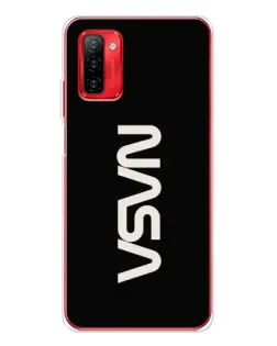 Чохол для Ulefone Note 12P з картинкою «NASA — вертикальний логотип»