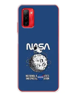 Чохол для Ulefone Note 12P з картинкою «NASA — місячна місія»