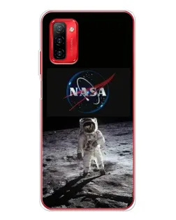 Чохол для Ulefone Note 12P з картинкою «Астронавт на Місяці»