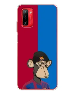 Чохол для Ulefone Note 12P з картинкою «Bored Ape — фанат Барси»
