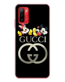 Чехол для Ulefone Note 12P с картинкой «Gucci — герои Disney»