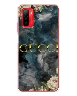 Чохол для Ulefone Note 12P з картинкою «Абстрактні квіти Gucci»
