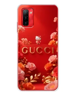 Чехол для Ulefone Note 12P с картинкой «Gucci — золотой сад»