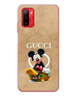 Чехол для Ulefone Note 12P с картинкой «Микки Маус Gucci — крафт»