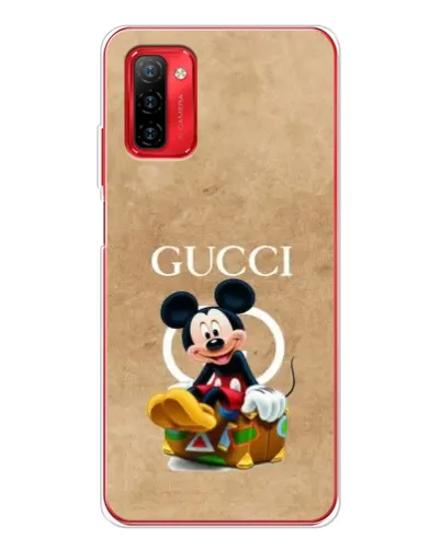 Чехол для Ulefone Note 12P с картинкой «Микки Маус Gucci — крафт» Чехол для Ulefone Note 12P с картинкой «Микки Маус Gucci — крафт»