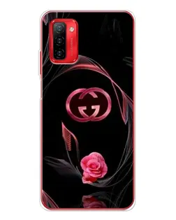 Чехол для Ulefone Note 12P с картинкой «Gucci — неоновая роза»