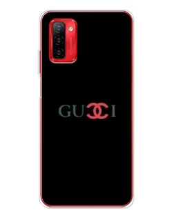 Чехол для Ulefone Note 12P с картинкой «Gucci — красный градиент»