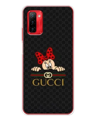 Чехол для Ulefone Note 12P с картинкой «Минни Маус Gucci — черный» Чехол для Ulefone Note 12P с картинкой «Минни Маус Gucci — черный»