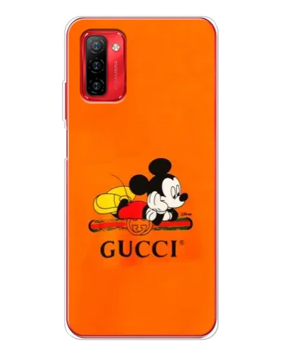Чехол для Ulefone Note 12P с картинкой «Микки Маус Gucci — оранж» Чехол для Ulefone Note 12P с картинкой «Микки Маус Gucci — оранж»