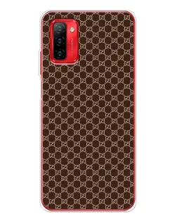 Чехол для Ulefone Note 12P с картинкой «Gucci — шоколадная сетка»