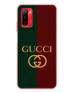 Чехол для Ulefone Note 12P с картинкой «Gucci — темно-зеленый градиент»