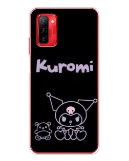 Чехол для Ulefone Note 12P с картинкой «Kuromi — черный минимализм» Чехол для Ulefone Note 12P с картинкой «Kuromi — черный минимализм»