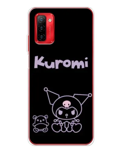 Чохол для Ulefone Note 12P з картинкою «Kuromi — чорний мінімалізм» Чохол для Ulefone Note 12P з картинкою «Kuromi — чорний мінімалізм»