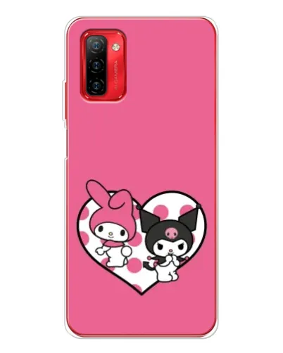 Чохол для Ulefone Note 12P з картинкою «Kuromi та My Melody» Чохол для Ulefone Note 12P з картинкою «Kuromi та My Melody»