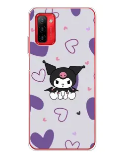 Чохол для Ulefone Note 12P з картинкою «Kuromi та лавандові серця»