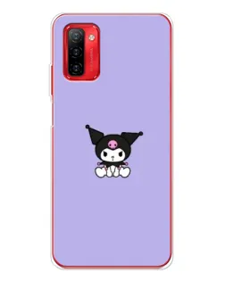 Чохол для Ulefone Note 12P з картинкою «Kuromi — фіолетовий мінімалізм»
