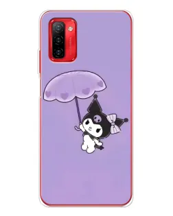 Чохол для Ulefone Note 12P з картинкою «Kuromi з парасолькою»