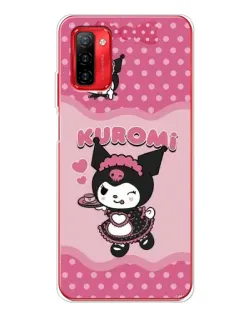 Чохол для Ulefone Note 12P з картинкою «Kuromi в окулярах»