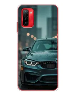 Чохол для Ulefone Note 12P з картинкою «BMW у вогнях міста»