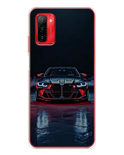 Чохол для Ulefone Note 12P з картинкою «BMW на мокрій дорозі»