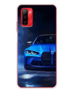 Чохол для Ulefone Note 12P з картинкою «Блакитна BMW M4»