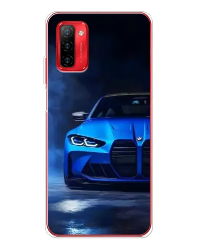Чохол для Ulefone Note 12P з картинкою «Блакитна BMW M4»