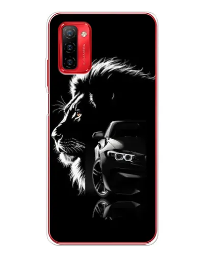 Чохол для Ulefone Note 12P з картинкою «BMW та лев»