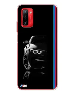 Чохол для Ulefone Note 12P з картинкою «Силует BMW в темряві»