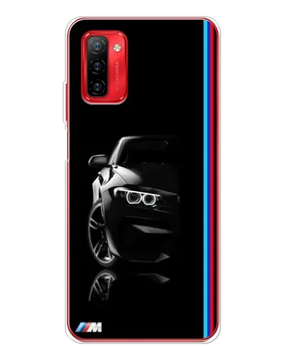 Чохол для Ulefone Note 12P з картинкою «Силует BMW в темряві»