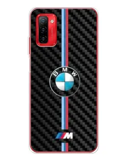 Чохол для Ulefone Note 12P з картинкою «Емблема BMW та карбон»