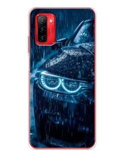 Чехол для Ulefone Note 12P с картинкой «BMW под дождем»