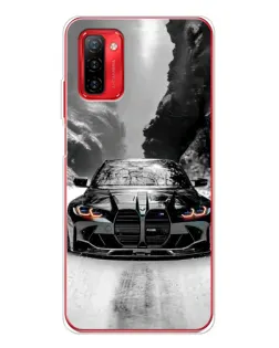 Чехол для Ulefone Note 12P с картинкой «BMW — акварельный дрифт»
