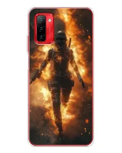Чохол для Ulefone Note 12P з картинкою «BMW — швидкість у дощі»