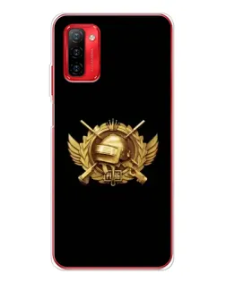 Чохол для Ulefone Note 12P з картинкою «PUBG — помаранчевий градієнт»