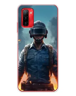 Чехол для Ulefone Note 12P с картинкой «PUBG — реалистичный герой»
