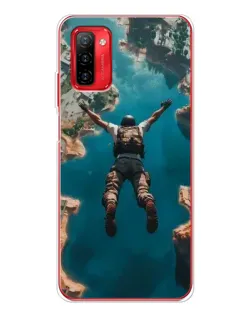 Чехол для Ulefone Note 12P с картинкой «PUBG — свободное падение»