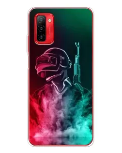 Чехол для Ulefone Note 12P с картинкой «PUBG — огненный воин»