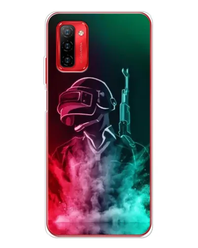 Чехол для Ulefone Note 12P с картинкой «PUBG — огненный воин» Чехол для Ulefone Note 12P с картинкой «PUBG — огненный воин»