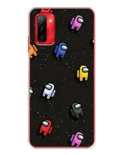 Чохол для Ulefone Note 12P з картинкою «Космічний патерн Among Us»