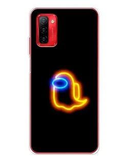 Чохол для Ulefone Note 12P з картинкою «Among Us неонове сяйво»