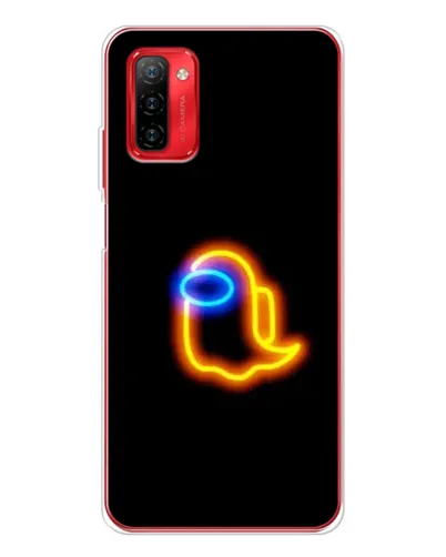 Чехол для Ulefone Note 12P с картинкой «Among Us неоновое сияние» Чехол для Ulefone Note 12P с картинкой «Among Us неоновое сияние»