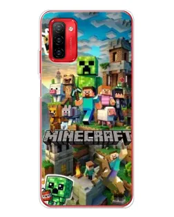 Чохол для Ulefone Note 12P з картинкою «Замок Minecraft»
